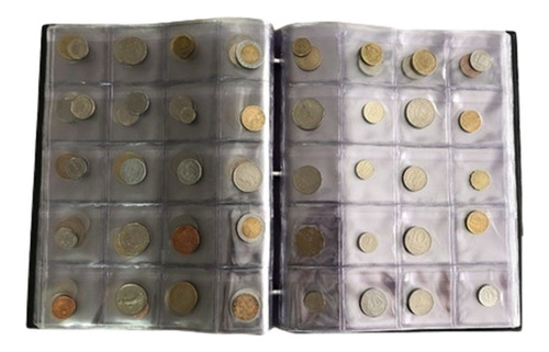 Álbum Catalogo Para Guardar 400 Monedas Antiguas Colombianas
