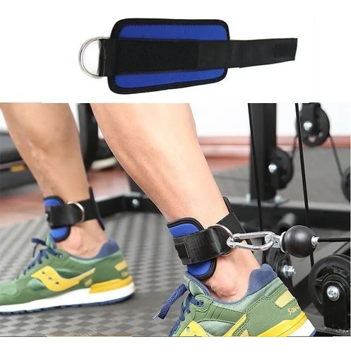 Par De Grilletes Correas Para Tobillo Gym Crossover Crossfit