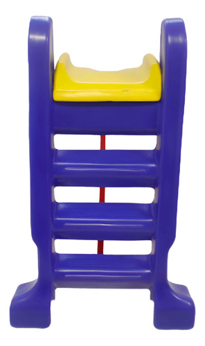 Piscina De Bolinhas Infantil Com Escorregador De 3 Degraus Cor Amarelo