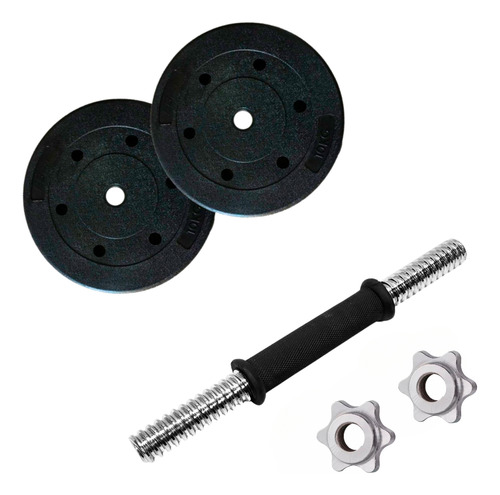 Pack 5 - Par Mancuernas + 20 Kg En Discos + Regalo Cyberday