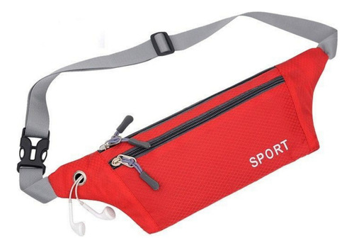 Sport Slim pochete fitness porta celular objetos pratica d esportes Adultos cor Vermelho