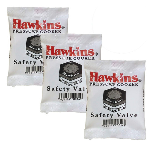 Válvula De Seguridad Hawkins , Para Olla A Presión, Set De 3