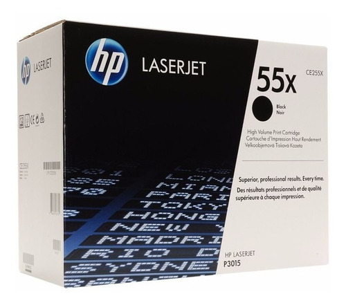 Toner Hp Original 55x Negro Ce255x Alto Rendimiento Oferta !