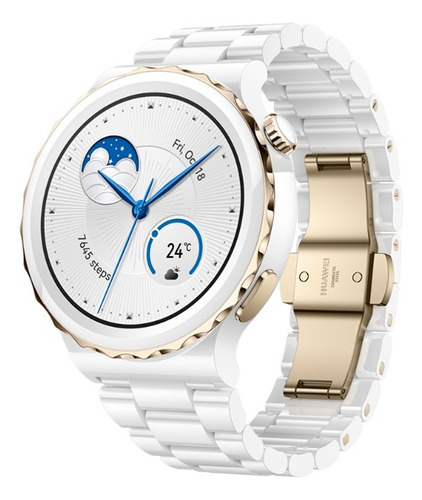 Smartwatch Huawei Watch Gt 3 Pro Ceramic 43mm Golden White