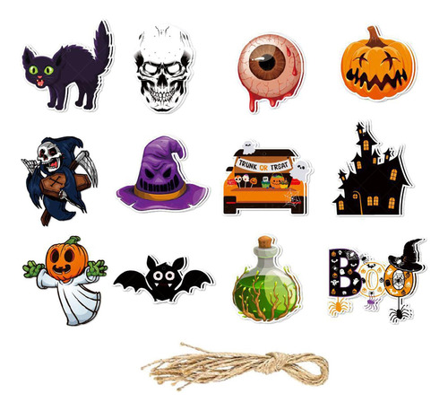 Pancarta De Halloween, Colgante De Guirnalda De Halloween,,