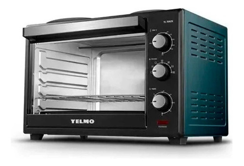 Horno Eléctrico De Mesa Yelmo Yl-70acn Negro 2000w 70l 220v