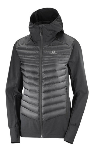 Campera Salomon Haloes Down Hybrid Hoodie Woman 17348 Envios