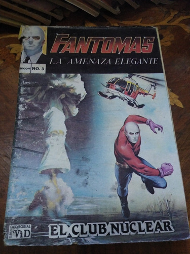 Fantomas La Amenza Elegante No.3 Comic Editorial Vid