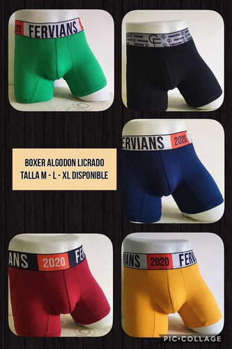 Boxer Para Caballero Por Docena