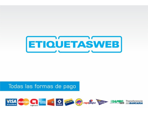 Etiquetas Autoadhesivas Hojas A4 52x33mm Caja X 100 Hojas