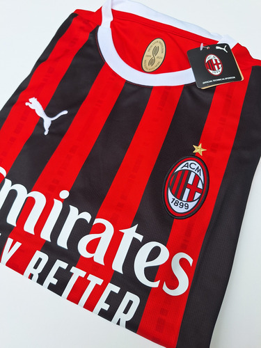Camiseta Milán Titular Champions 2024/25 Hombre