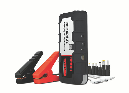 Arrancador De Baterias Jumper 12000 Mah Mikels Mikels