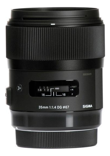 Lente Sigma 35mm F/1.4 Dg Para Canon