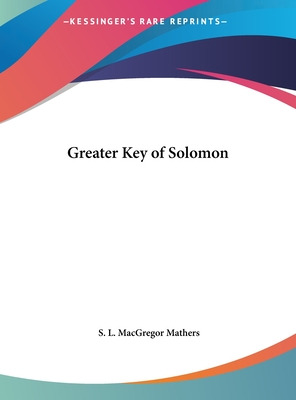 Libro Greater Key Of Solomon - Mathers, S. L. Macgregor