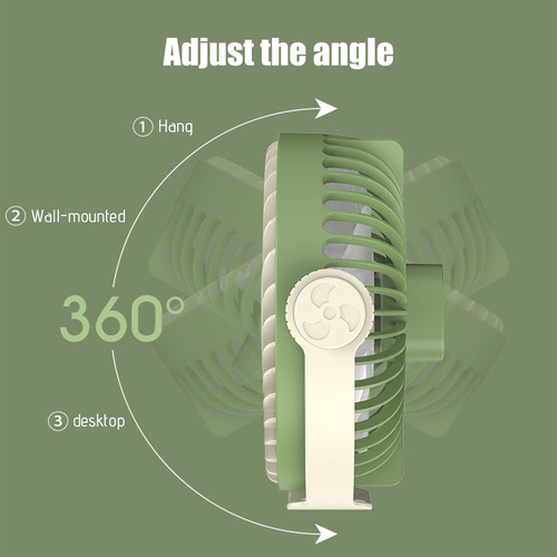 A Ventilador Pequeño For Colgar En La Pared, De Escritorio,
