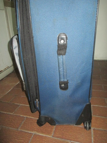 Valija 4 Ruedas 70x45x24 Cm De Lona Usada Buen Estado 32 Kg