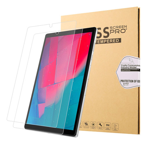 2 Protector Pantalla Para Lenovo Tab M10 Plus 10.6  Vidrio