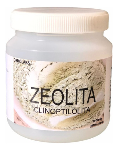 Zeolita Clinoptilolita. Frasco De 120 Cápsulas.