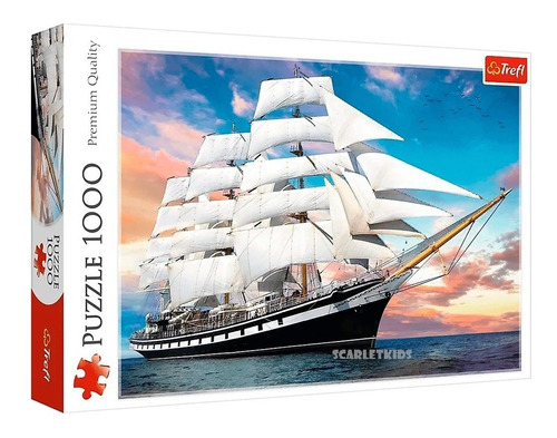 Puzzle Rompecabezas 1000 Piezas Trefl Crucero Scarlet