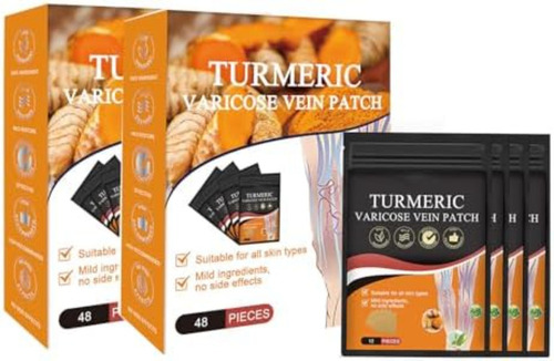Parche De Cúrcuma Para Venas Varicosas, 2 Cajas De Pegatinas