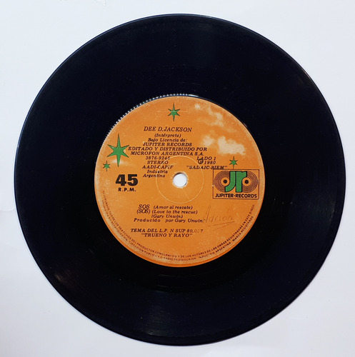 Dee D. Jackson Como Se Sube - Disco Simple (Usado)