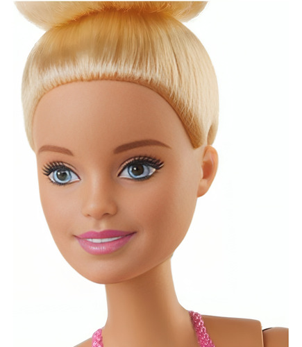 Muñeca Bailarina de ballet rubia de Barbie Professions Hrg33 Mattel