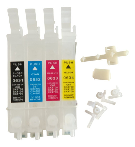 Cartuchos Recar Imprek Para Modelos C67 C87 Cx3700
