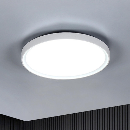 Luminaria Minimalista De Luz Suave Para Baño, Blanca, 36 W