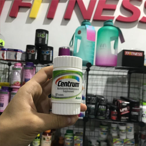 Imagen 3 de 3 de Centrum Multivitamínico Vitaminas 60 Capsulas Para Adultos