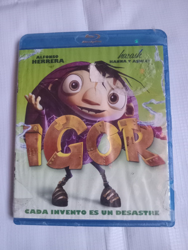 Igor Película Blu-ray Cerrado Nuevo 