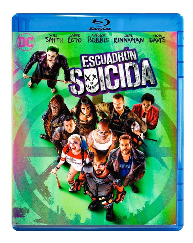 Escuadron Suicida Suicide Squad Will Smith Pelicula Blu-ray