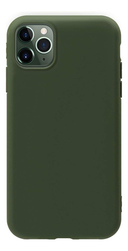 Mundulea Compatible Con Funda iPhone 11 Pro Verde Capa De Su