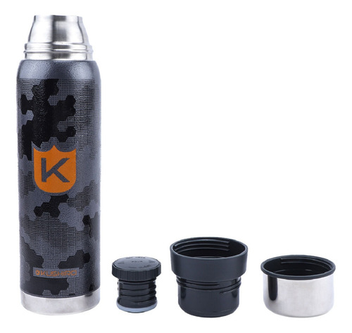 Termo Kushiro 900ml Frío Calor Acero Pico Cebador. Tienda Gx