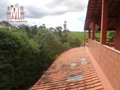 Imagem 11 de 24 de Linda Chácara Com 5 Dormitórios, Pomar, Bem Localizada, À Venda, 2000 M² Por R$ 320.000 - Zona Rural - Pinhalzinho/sp - Ch0198