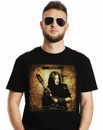 Polera Burzum Anthology Metal Impresión Directa