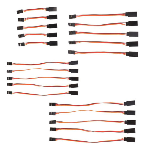 Cable De Servo De 3 Pines Longitud 8,2 Cm