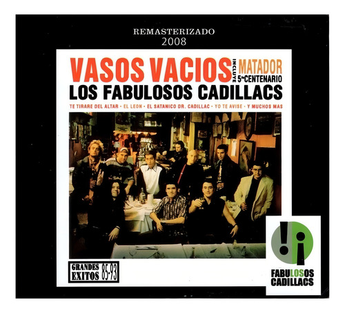 Los Fabulosos Cadillacs - Vasos Vacios - Disco Cd