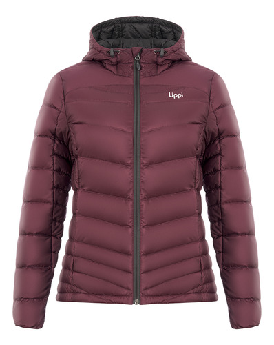 Chaqueta Mujer Lippi Bazpur Down Hoody Burdeo I19