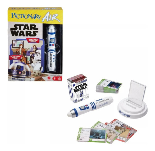 Juego De Mesa  Pictionary Air Star Wars Para 2 Equipos 