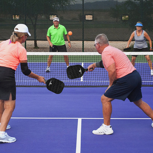 Set De Palas Y Palas De Pickleball De Fibra De Carbono