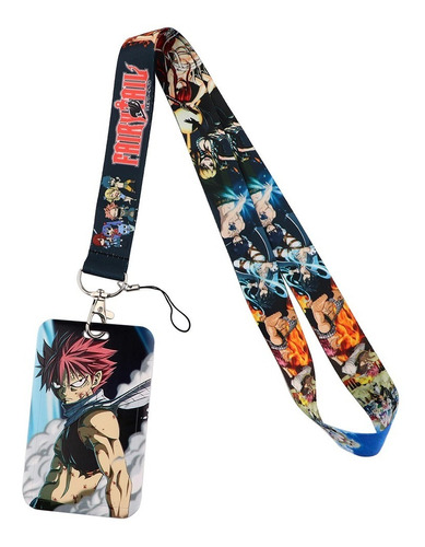 Portacredencial + Lanyard Fairy Tail