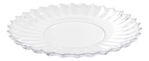 Sousplat Wolff Geneva De Cristal 30cm X 3,5cm