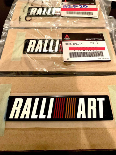 Ralli Art  Emblema Mitsubishi