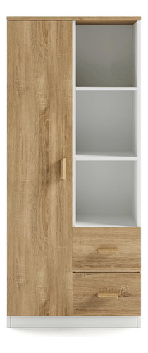 Ropero Infantil Aurora Ventitas Home Macadamia Y Blanco