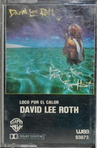 David Lee Roth   Loco Por El Calor Cassete Argentina