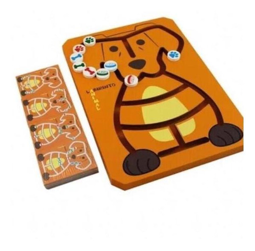 Imagem 2 de 9 de Brinquedo Educativo Jogo Labirinto Animal Crianças