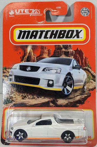 Matchbox # 64/100 - 2008 Holden Ve Ute Ssv - 1/64 - Gvx74