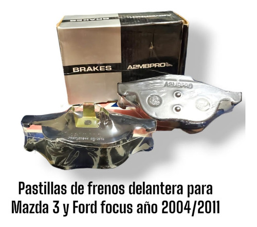 Pastillas De Frenos Delantero Mazda 3 Ford Focus 2004/2011