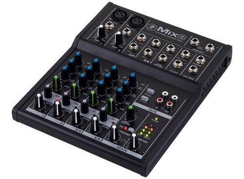 Consola Mackie Mix8 Mixer Compacto De 8 Canales Cuotas