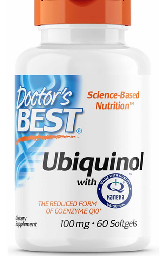 Ubiquinol Con Kaneka Qh De Doctor Best 100 Mg 60 Softgel